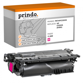 Prindo Toner-Kartusche magenta (PRTHPCE263A) ersetzt 648A Prindo Toner-Kartusche magenta (PRTHPCE263A) ersetzt 648A