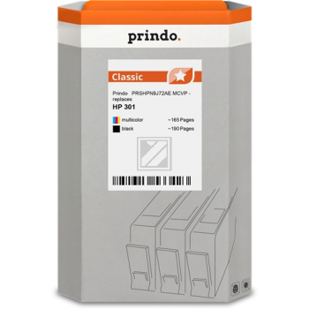 Prindo Tintendruckkopf  c/m/y, bk (PRSHPN9J72AE MCVP) ersetzt 301