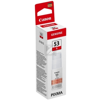 Canon Tintennachfüllfläschchen rot (4717C001, GI-53R)