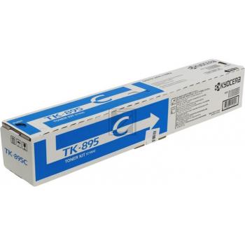 Kyocera Toner-Kit cyan (1T02K0CNL0, TK-895C) Kyocera Toner-Kit cyan (1T02K0CNL0, TK-895C)