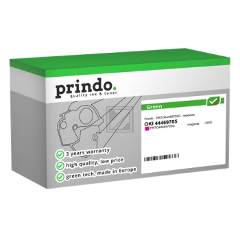 Prindo Toner-Kit (Green) m (PRTO44469705G) ersetzt 44469705