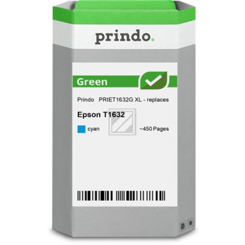 Prindo Tintenpatrone (Green) c HC (PRIET1632G) ersetzt T1632