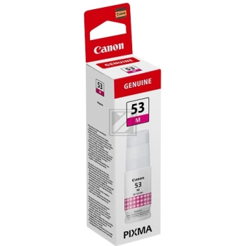 Canon Tintennachfüllfläschchen magenta (4681C001, GI-53M)