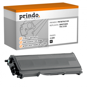 Prindo Toner-Kit bk HC (PRTBTN2120) ersetzt TN-2120