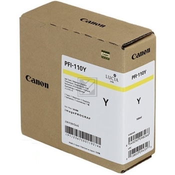 Canon Tintenpatrone gelb (2367C001AA, PFI-110Y)