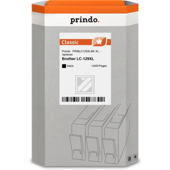 Prindo Tintenpatrone  bk HC (PRIBLC129XLBK) ersetzt LC-129XLBK