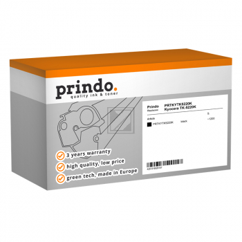 Prindo Toner-Kartusche bk (PRTKYTK5220K) ersetzt TK-5220K