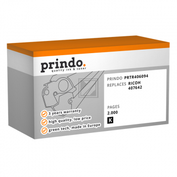 Prindo Toner-Kit bk (PRTR406094) ersetzt SP-C220E