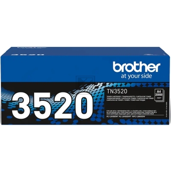 Brother Toner-Kit schwarz HC plus + (TN-3520)