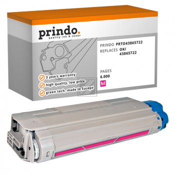 Prindo Toner-Kit m (PRTO43865722) ersetzt 43865722