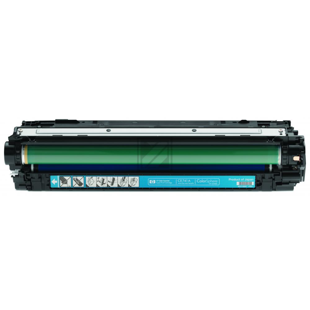HP Toner-Kartusche cyan (CE741A, 307A)