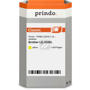 Prindo Tintenpatrone  y HC (PRIBLC225XLY) ersetzt LC-225XLY