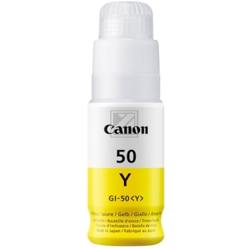 Canon Tintennachfüllfläschchen gelb (3405C001, GI-50Y)