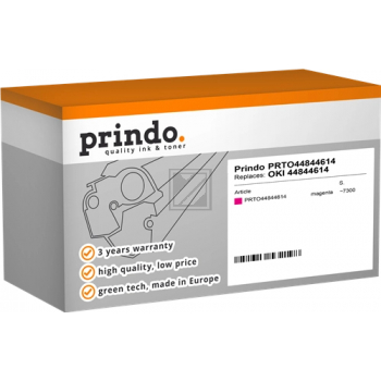 Prindo Toner-Kit m (PRTO44844614) ersetzt 44844614