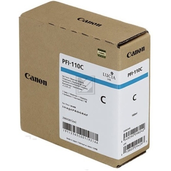 Canon Tintenpatrone cyan (2365C001, PFI-110C)