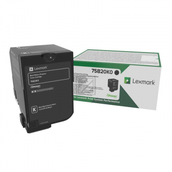 Lexmark Toner-Kit Return Program schwarz (75B20K0) Lexmark Toner-Kit Return Program schwarz (75B20K0)