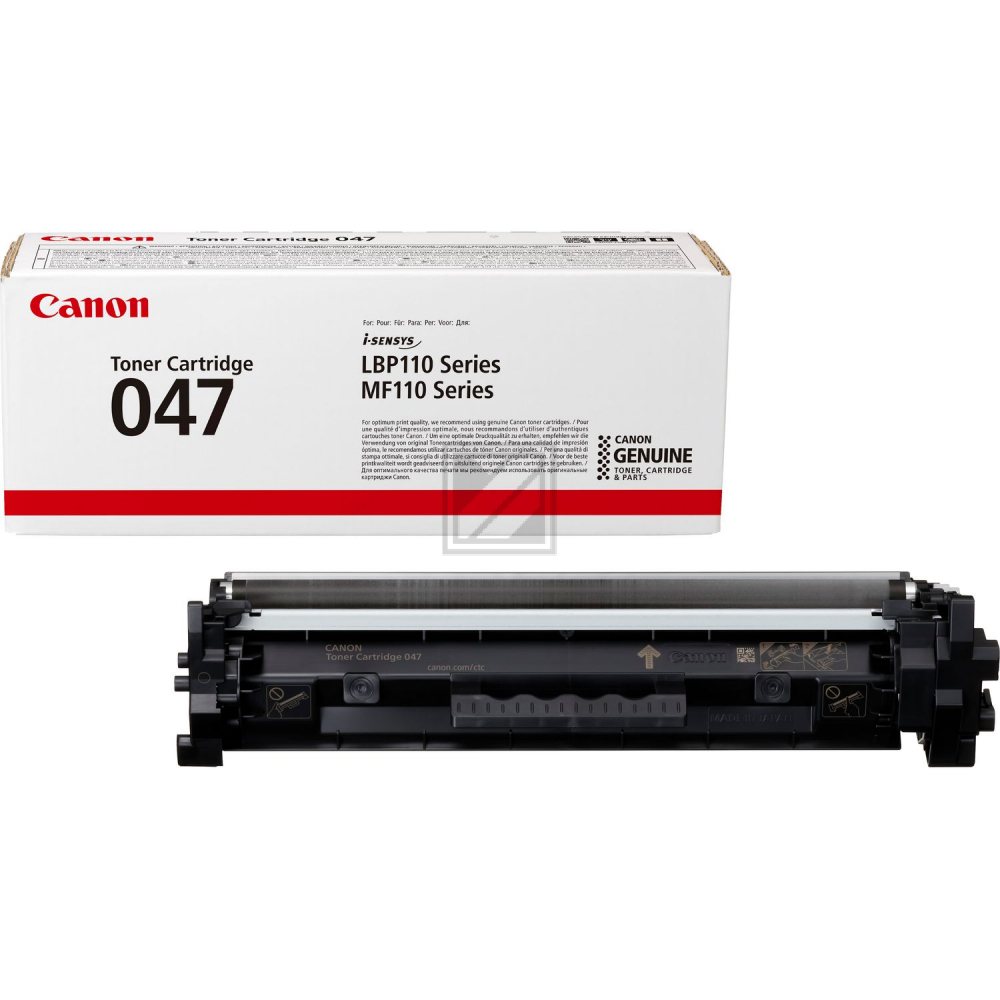 Canon Toner-Kartusche schwarz (2164C002, 047) Canon Toner-Kartusche schwarz (2164C002, 047)