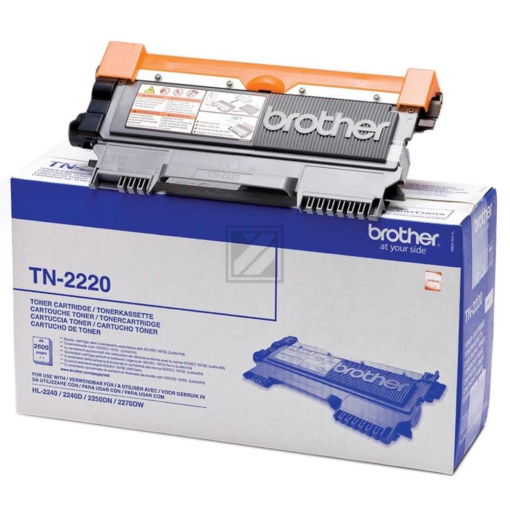 Brother Toner-Kit bk HC (TN-2220)