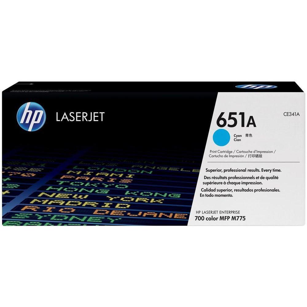 HP Toner-Kartusche cyan (CE341A, 651A) HP Toner-Kartusche cyan (CE341A, 651A)