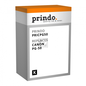Prindo Tintenpatrone bk HC (PRICPG50) ersetzt PG-50