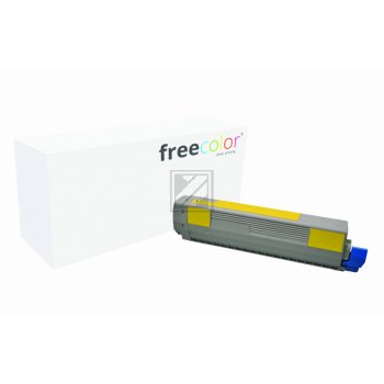 freecolor Toner-Kit y (K18437F7) ersetzt 44844505