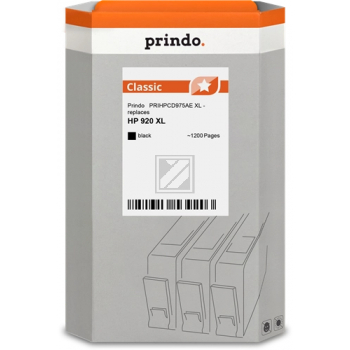 Prindo Tintenpatrone  bk HC (PRIHPCD975AE) ersetzt 920XL