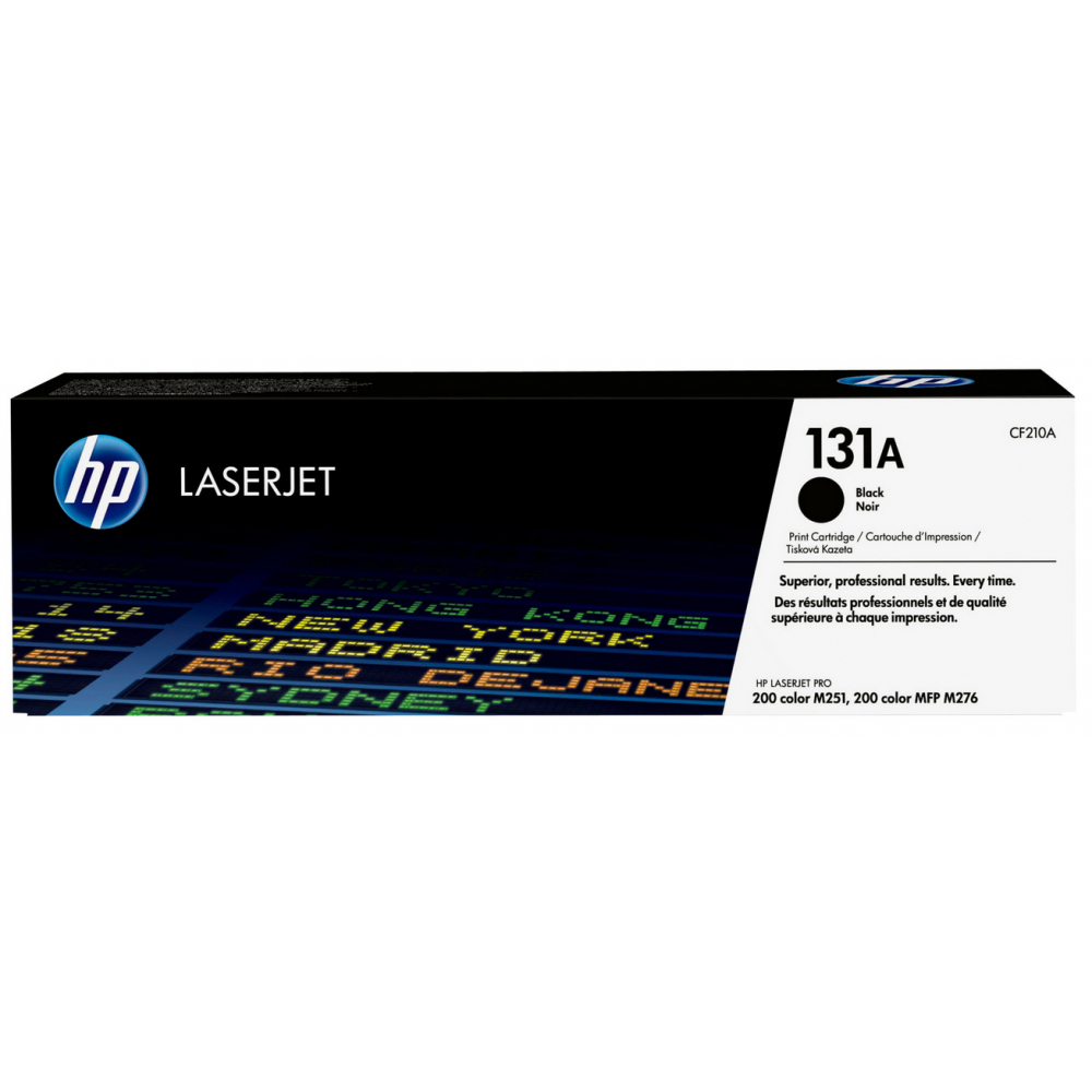HP Toner-Kartusche schwarz (CF210A, 131A) HP Toner-Kartusche schwarz (CF210A, 131A)