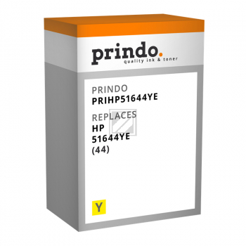Prindo Tintenpatrone y (PRIHP51644YE) ersetzt 44