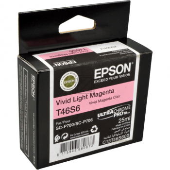 Epson Tintenpatrone magenta light (C13T46S60N, T46S6)