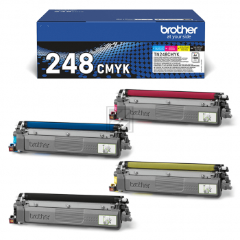 Brother Toner-Kit gelb, magenta, schwarz, cyan SC (TN-248CMYK)