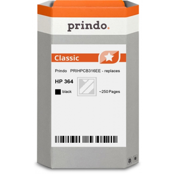 Prindo Tintenpatrone  bk (PRIHPCB316EE) ersetzt 364