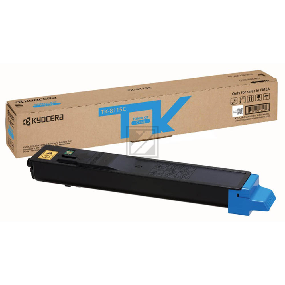Kyocera Toner-Kit cyan (1T02P3CNL0, TK-8115C) Kyocera Toner-Kit cyan (1T02P3CNL0, TK-8115C)