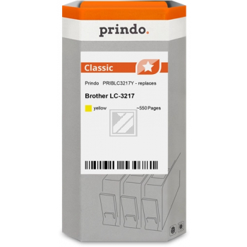 Prindo Tintenpatrone  y (PRIBLC3217Y) ersetzt LC-3217Y