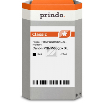 Prindo Tintenpatrone  bk (PRICPGI550BKXL) ersetzt PGI-550PGBKXL