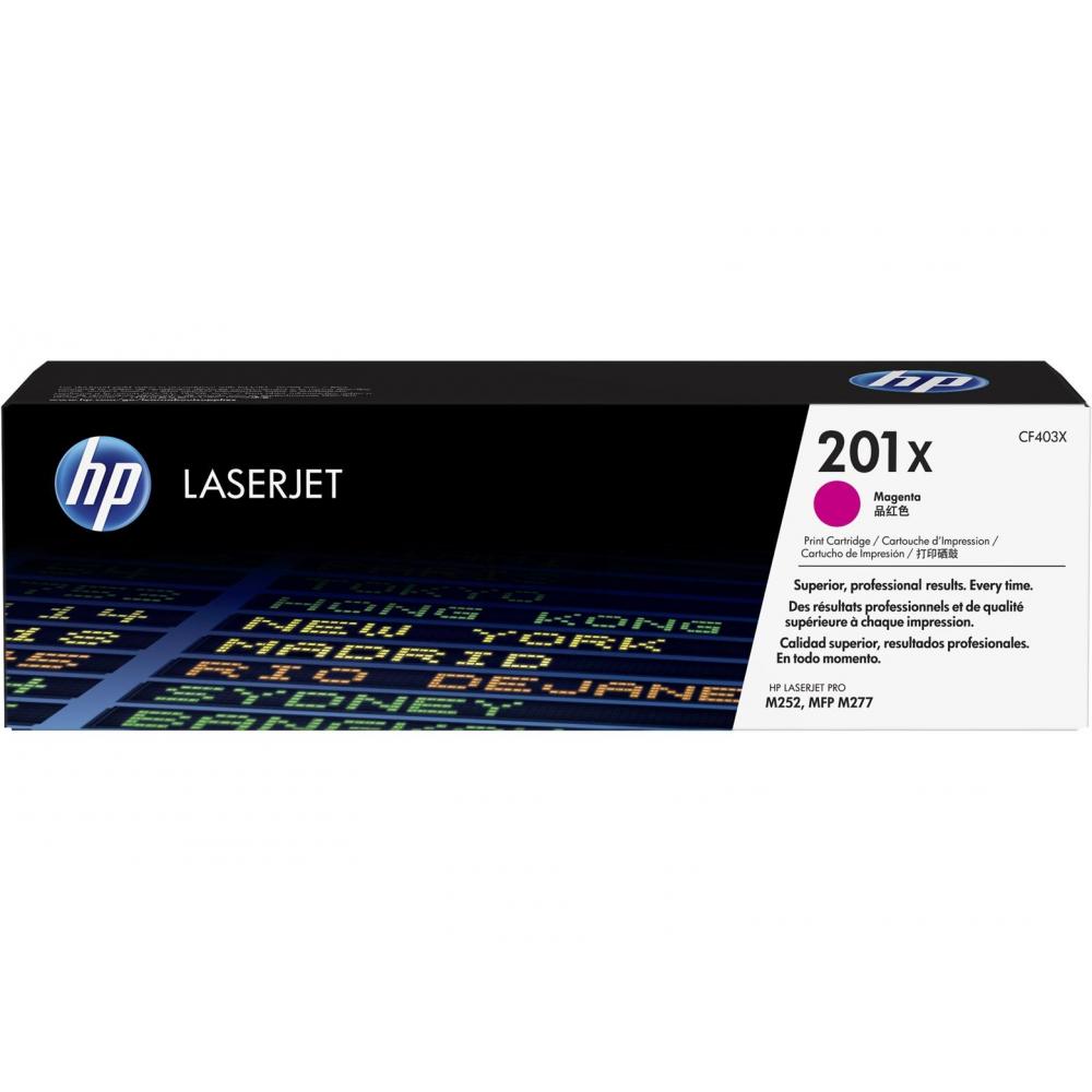 HP Toner-Kartusche magenta HC (CF403X, 201X) HP Toner-Kartusche magenta HC (CF403X, 201X)