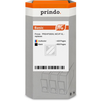 Prindo Tintendruckkopf bk HC (PRIHPCC641EE) ersetzt 300XL