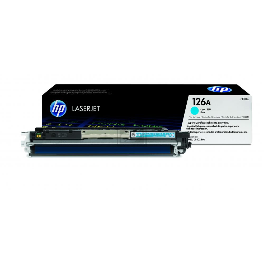 HP Toner-Kartusche c (CE311A, 126A)