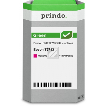 Prindo Tintenpatrone (Green) m HC (PRIET2713G) ersetzt T2713