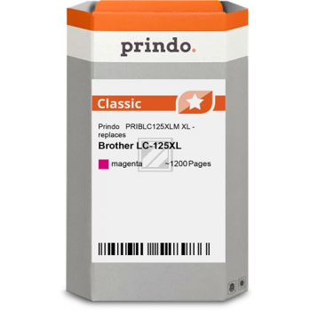 Prindo Tintenpatrone  m HC (PRIBLC125XLM) ersetzt LC-125XLM