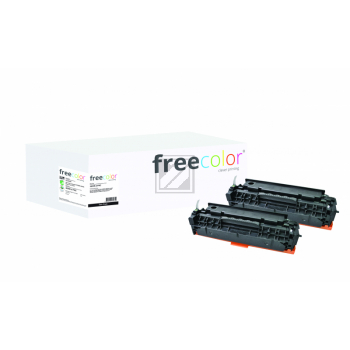 freecolor Toner-Kartusche 2 x bk (K35132F7) ersetzt 304AD
