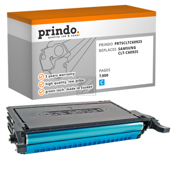 Prindo Toner-Kartusche cyan (PRTSCLTC6092S) ersetzt C6092