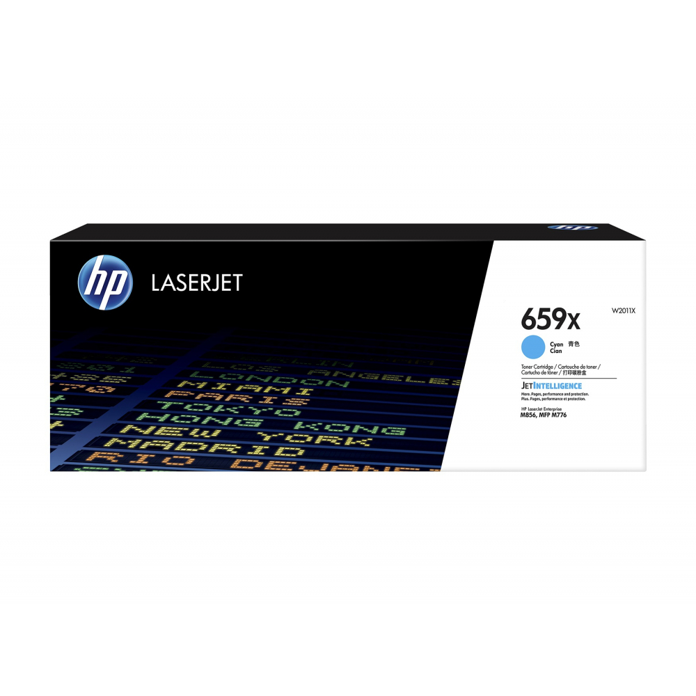 HP Toner-Kartusche cyan HC (W2011X, 659X) HP Toner-Kartusche cyan HC (W2011X, 659X)
