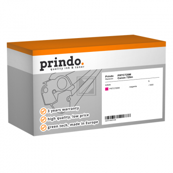 Prindo Toner-Kit m (PRTC729M) ersetzt 729