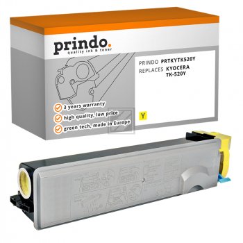 Prindo Toner-Kit y (PRTKYTK520Y) ersetzt TK-520Y