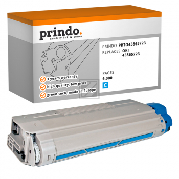 Prindo Toner-Kit c (PRTO43865723) ersetzt 43865723