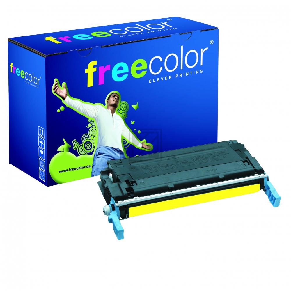 freecolor Toner-Kartusche y (K12005F7) ersetzt 641A, EP-85Y