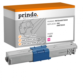 Prindo Toner-Kit m (PRTO44973534) ersetzt 44973534