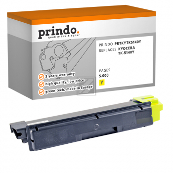 Prindo Toner-Kit y (PRTKYTK5140Y) ersetzt TK-5140Y