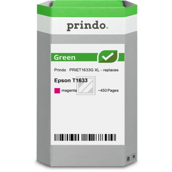 Prindo Tintenpatrone (Green) m HC (PRIET1633G) ersetzt T1633