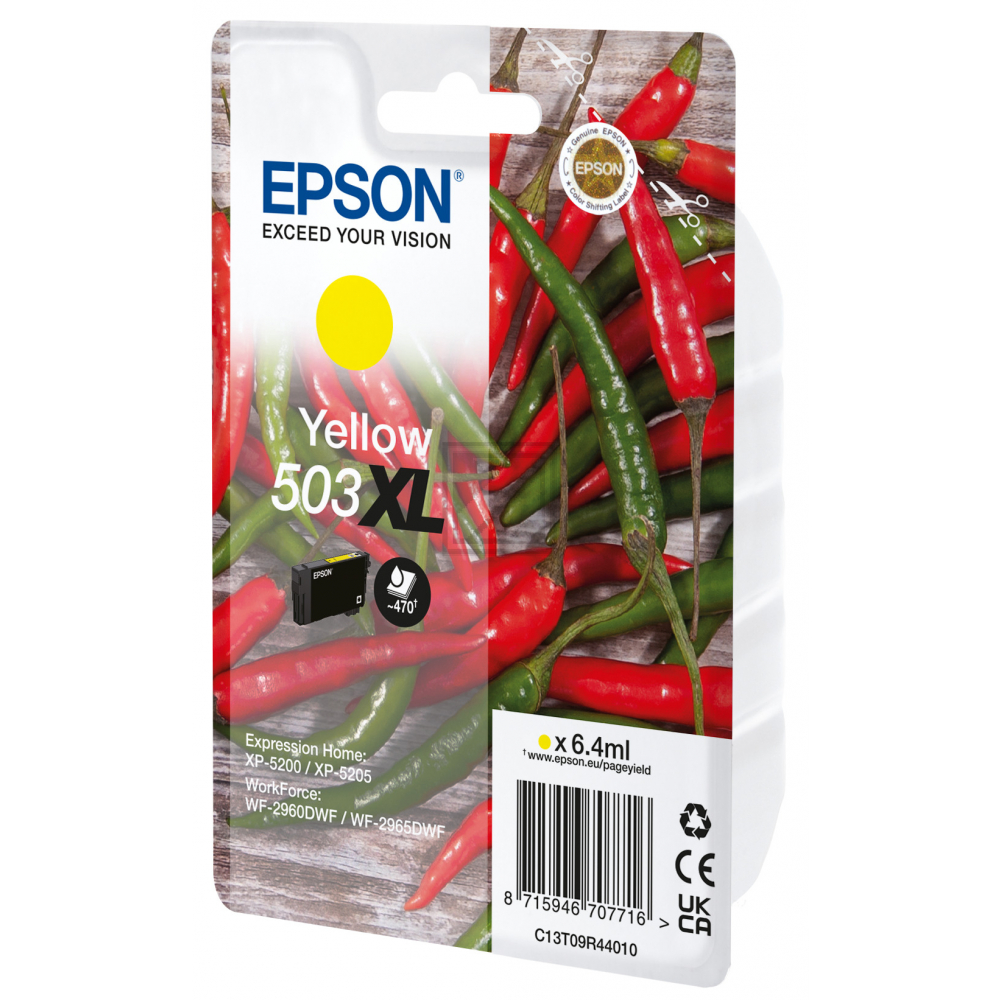 Epson Tintenpatrone gelb HC (C13T09R44010, 503XL)
